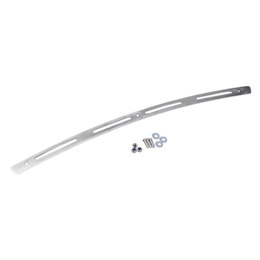 [ZJ308400] Chrome Polished Motorcycle Windscreen Trim 4 Slot Harley 96-13 FLH