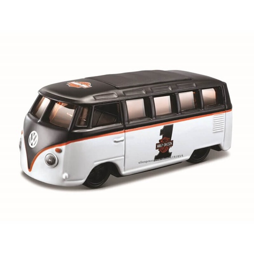 [5380] 1:64 Harley-Davidson Custom Volkswagen Van &quot;Samba&quot; Die-Cast Model Car