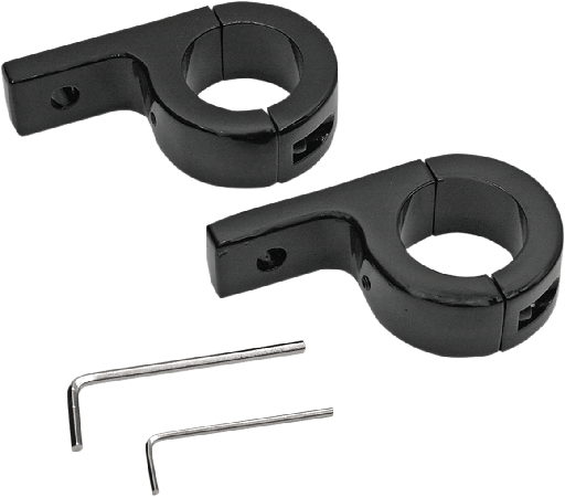 [2040-2345] Mount Tube 1.25" Gloss Black