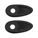 Fender Strut Turn Signal Hole Covers. Black