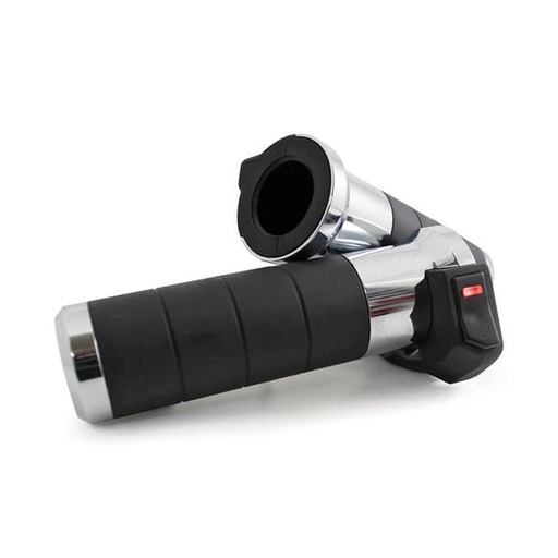 [942336] Titan-X Heated Grip Set, Chrome