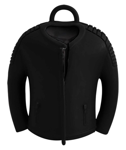 [HRB113] Bar &amp; Shield Leather Jacket Shaped Ride Bell