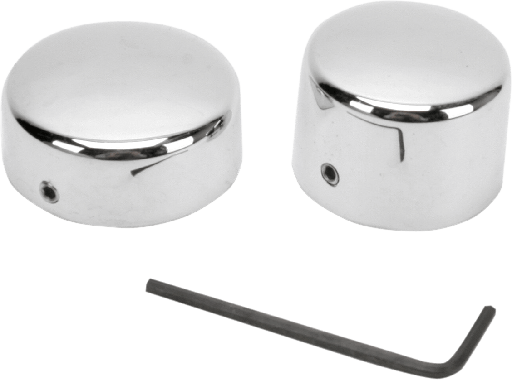 [DS222884] Chrome Axle Cap for 3/4" Axle