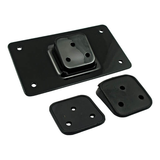 [905252] License Plate Bracket, Black