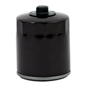 Spin-On Oil Filter, Magnetic w/ Top Nut, Black