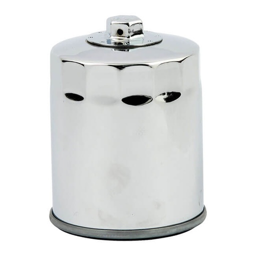 [508517] Spin-On Oil Filter w/ Top Nut, Chrome