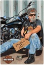 Sturgis or Bust Tin Sign