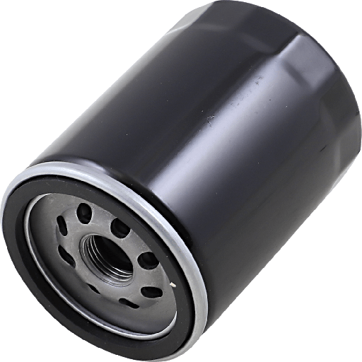 [0712-0643] Spin-On Oil Filter w/nut, Black M8