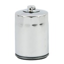 Oljefilter til M8 m/Nut, Chrome