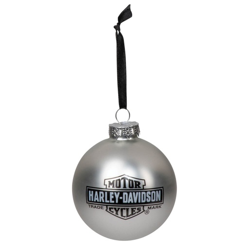 [HDX-99236] 2022 Trademark Bar &amp; Shield Ball Holiday Christmas Tree Ornament