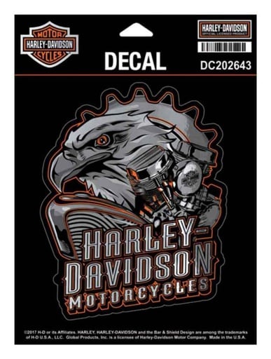 [DC202643] Eagle Engine Ultra Decal, Chrome, Medium