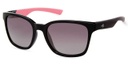 Rebel Cat Eye Sunglasses, Black Frame & Smoke Lenses