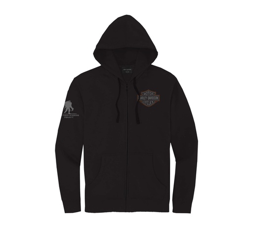 Wounded Warrior Project Zip Front Hoodie