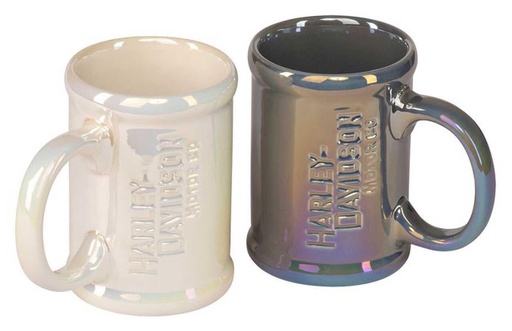 [HDL-18614] Motor Co. Coordinating Lusterware Ceramic Coffee Mug Set, 384ml