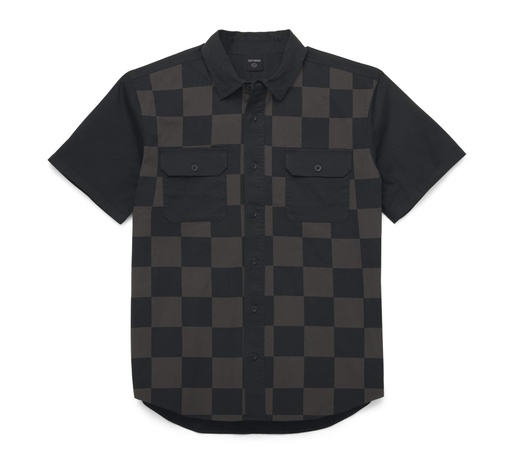 Est. 1903 Checkerboard Shirt, Black