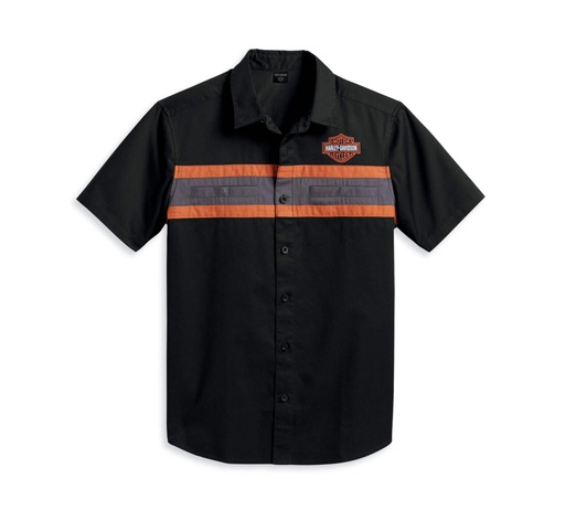Harley Performance Colorblocked Short Sleeve Shirt