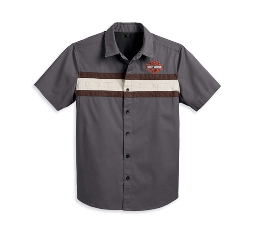 Harley Performance Colorblocked Short Sleeve Shirt