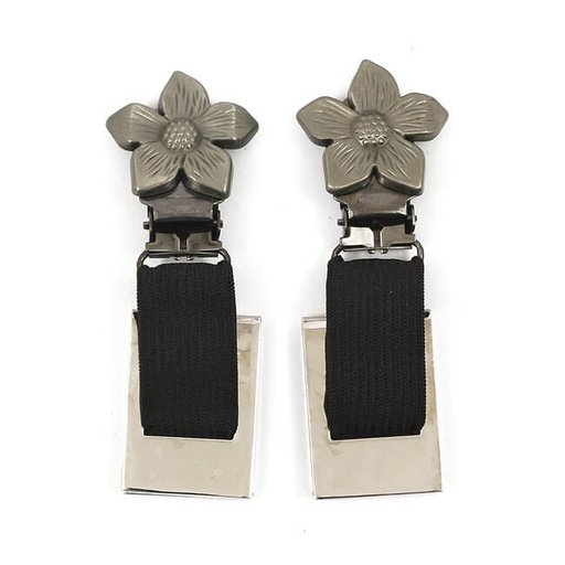 [904312] Pant Leg Controllers for Laced Boots, Flower