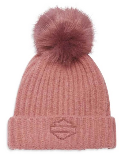 [97718-23VW] Fireside Pom Pom Beanie Hat