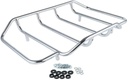 Chrome Luggage Rack Rail Tour Pack Carrier Trunk Top for Harley