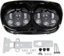 7" LED Headlight with 4 1/2" Passing Lamp Fog Lights Kit & Ring Bracket for Harley