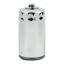 Spin-On Oil Filter w/ Top Nut, Chrome