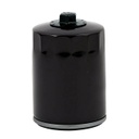 Spin-On Oil Filter, w/ Top Nut for M8, Black