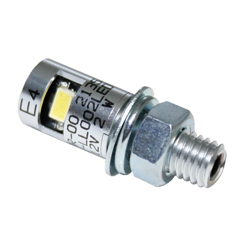 [943522] License Plate Light, LED Chrome