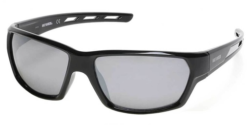 [HD0147V-01C] Air Flow Venting Sunglasses, Black Frame/Smoke Mirror Lens