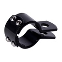 3-Piece Clamp, 1-1/2", Black Steel