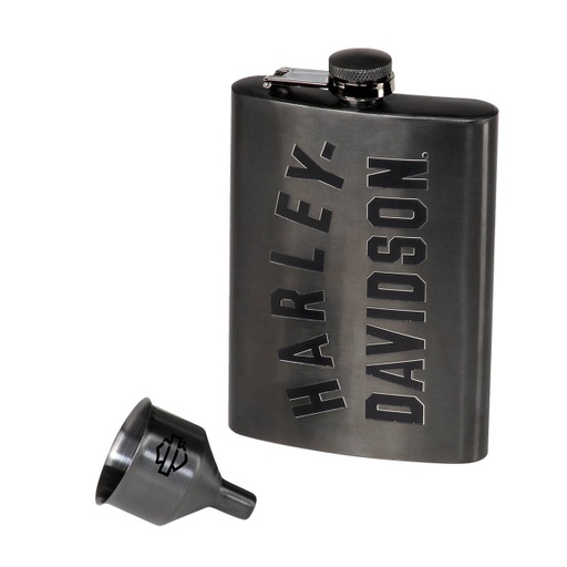 [HDX-98657] H-D Matte Black Flask