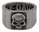 Men's Deadlock Skull Band Ring