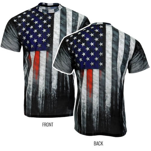 American Flag Sublimation T-Shirt