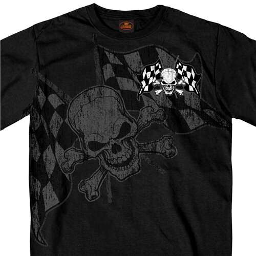 Checkered Flag Skull T-Shirt