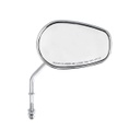 Riptide Tapered Mirror Set, Short Stem, Chrome