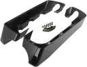 4" Saddlebags Extension for Harley Street Glide Road King Electra-Glide Ultra-Classic 2014-2023, Black