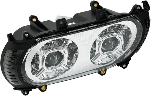 [XF2906D22-01-B] LED Dual Headlight Lamp Projector for HD Touring Road Glide 2015-2023