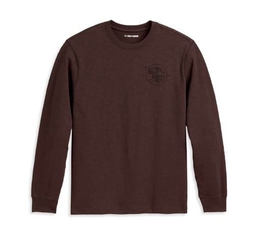 [96082-23VM/042L] Men's Harley Tee, Java