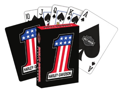[DT638] #1 RWB Logo Standard Size Premium Playing Card Deck