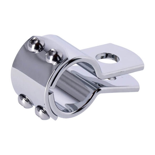 [949967] 3-Piece Clamp 1-1/8&quot;, Chrome Steel