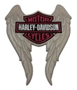 Embroidered Winged Bar & Shield Logo Emblem Sew-On Patch