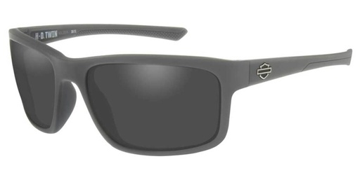 [HATWN01] Twin Sunglasses, Smoke Gray Lenses &amp; Matte Gray Frames