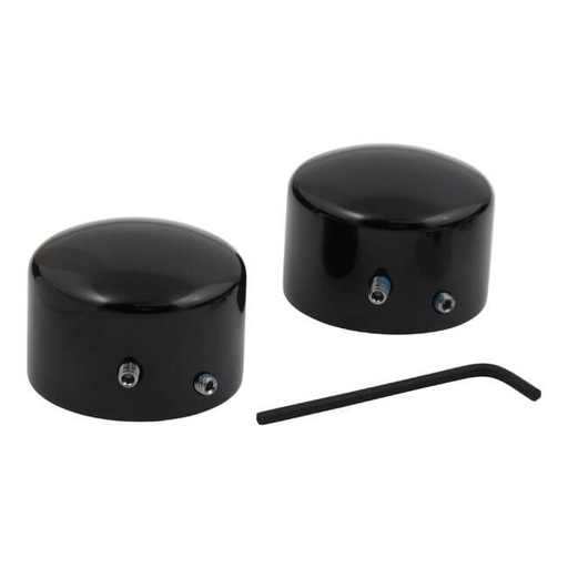 [951383] Front Axle Nut Cover Kit, Black