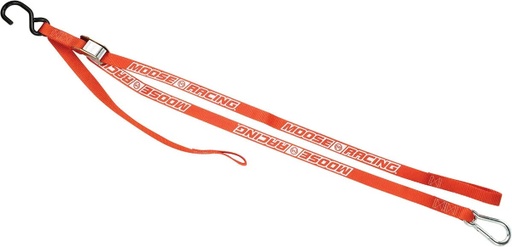 [3920-0357] Stropper med Karabinkrok, Oransje