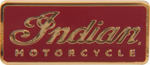 [2863673] Logo Pin Badge, Red