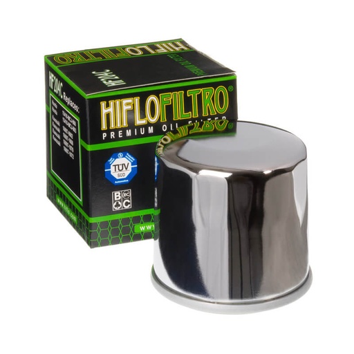 [HF204C] HF204C Oil Filter, Chrome