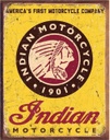 Indian Motorcycle Since 1901 Tin Sign