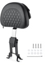 Adjustable Driver Backrest Rider Backrest Plug-In Backrest Compatible With Indian Chief Classic, Chieftain, Roadmaster, Chief Vintage, Chief Dark Horse, Springfield 2014-2024