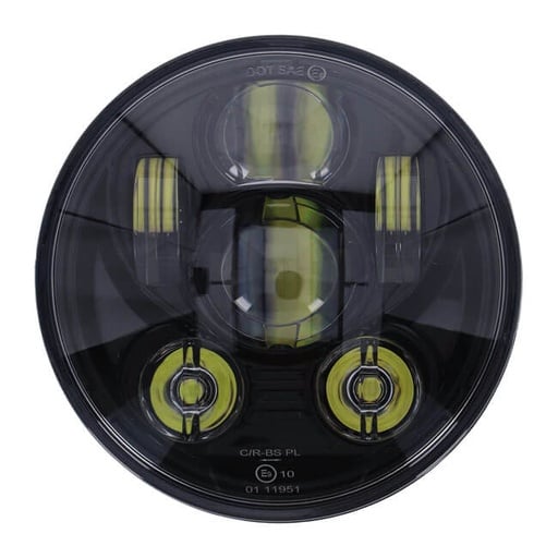 [593571] 5-3/4" LED Headlamp Unit, Black