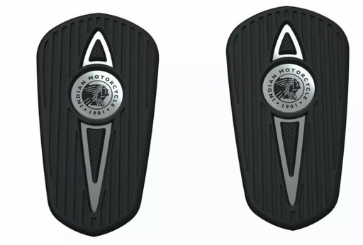 [2884155] Headdress Passenger Floorboard Pads, Chrome